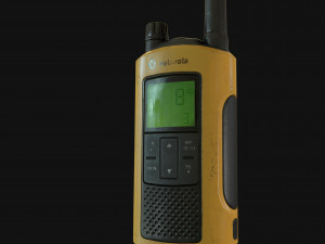 walkie talkie 3D 모델