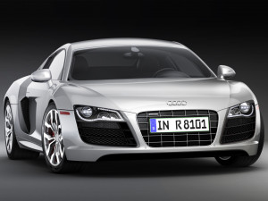 audi r8 2010 v10 3D 모델