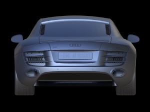 audi r8 2010 v10 3D Модель
