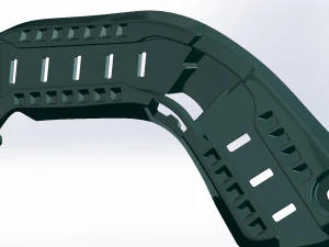 military helmet accessories 3D Model