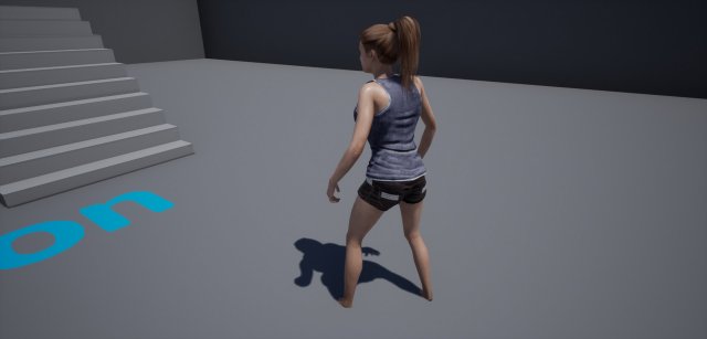 3D model Full Body Suit VR / AR / low-poly