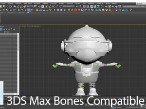 game ready realistic alien creature character pivi low-poly 3D Model