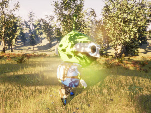 game ready realistic alien creature character pivi low-poly 3D Model