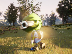 game ready realistic alien creature character pivi low-poly 3D Model