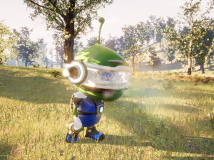 game ready realistic alien creature character pivi low-poly 3D Model
