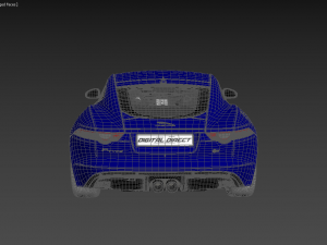 jaguar type f realistic pbr model Modello 3D