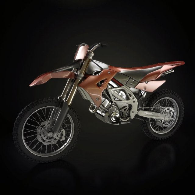 3d motorcycle 3D Model .c4d .max .obj .3ds .fbx .stl .blend 