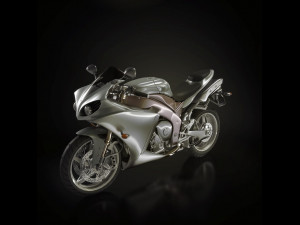 racing motorcycle 3D Model