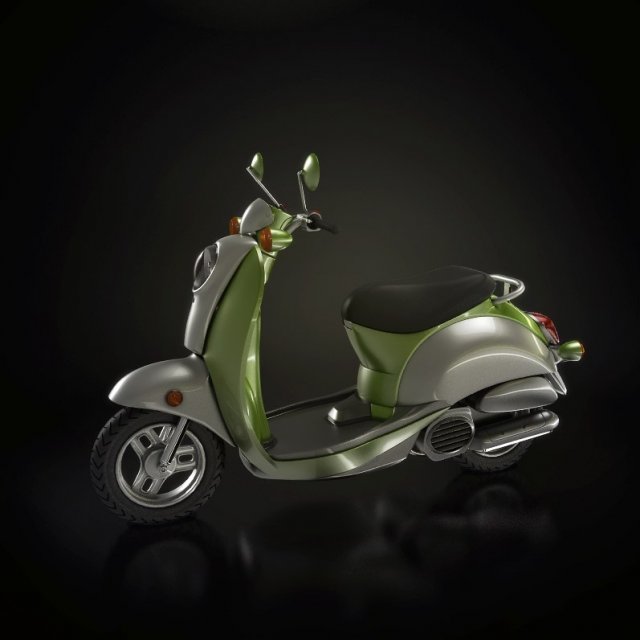 motorcycle 3D 모델 .c4d .max .obj .3ds .fbx .stl .blend 