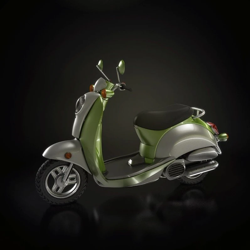 motorcycle 3D Model .c4d .max .obj .3ds .fbx .stl .blend 