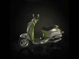 motorcycle 3D Model