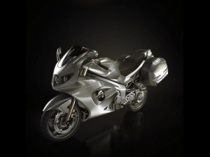 racing motorcycle 3D Model