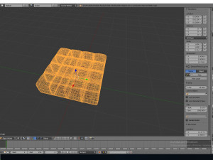 padded stoolpoof 3D Модель