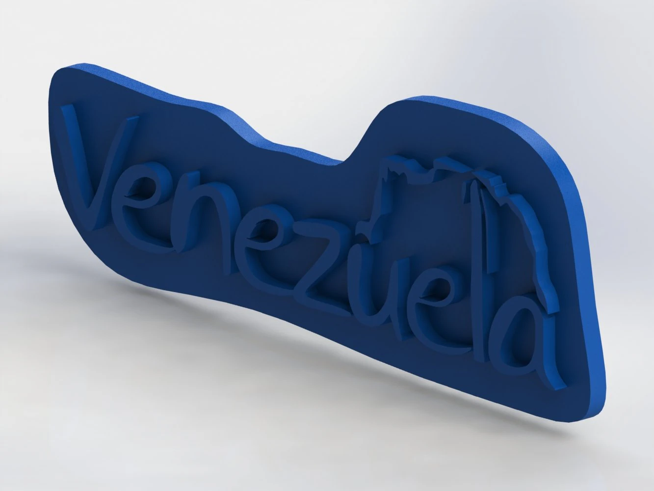 venezuela logo 3D Model .c4d .max .obj .3ds .fbx .stl .blend