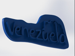 venezuela logo 3D Модель