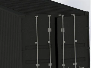 40 feed container movile 3D Model