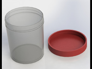 sample cup Model 3D
