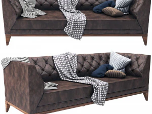 диван алесса 3D Модель