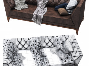 alessa sofa 3D Model