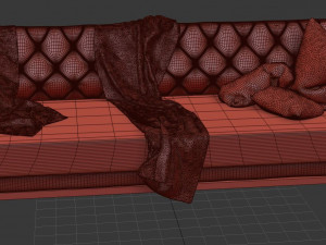 alessa sofa 3D Model