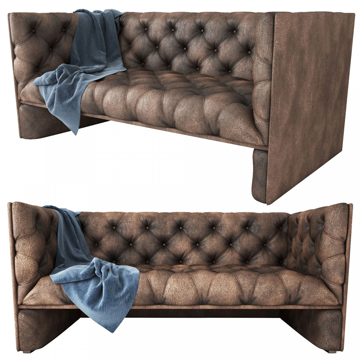 edwards sofa 3D Model .c4d .max .obj .3ds .fbx .stl .blend 