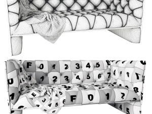 edwards sofa Modèle 3D