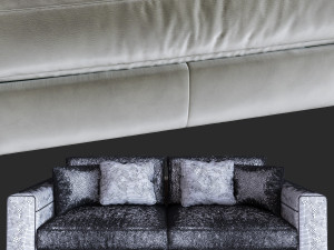 italian sofa 3Dモデル