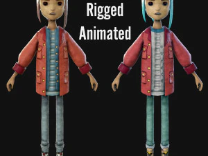 personaje alex Modelo 3D