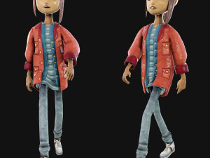 alex character Modelo 3D