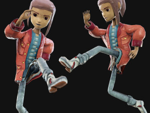 alex character Modelo 3D