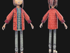 alex character Modelo 3D
