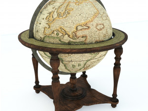 decorative globe 3D Model