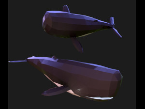 42 lowpoly animals pack Model 3D