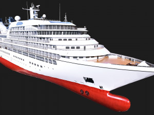 cruise ship 3D 모델
