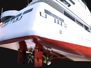 cruise ship 3D Model