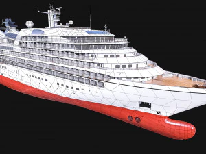 cruise ship 3D Model