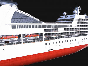 cruise ship 3D 모델