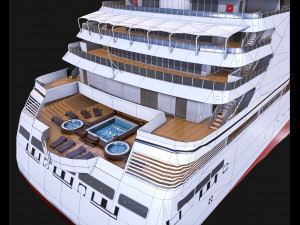 cruise ship 3D 모델
