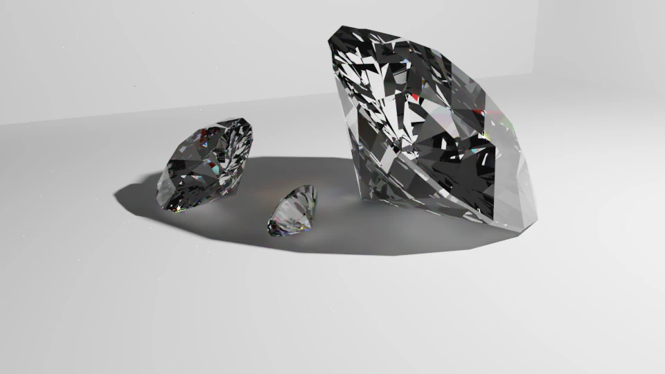 daimond3d 3D Model .c4d .max .obj .3ds .fbx .stl .blend 