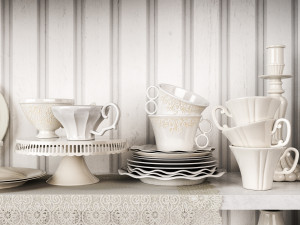 provence decor set Modelo 3D
