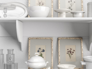 provence decor set 2 Modello 3D