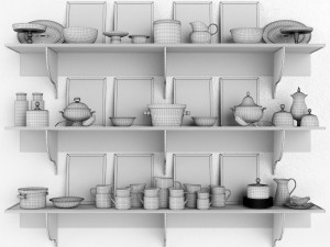 provence decor set 2 Modello 3D