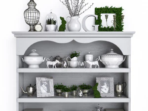 conjunto de páscoa provençal Modelo 3D