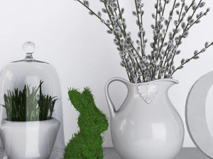 provence easter set 3D Model