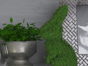 provence easter set 3Dモデル