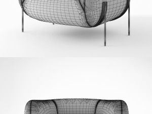 saba italia geo armchair Modelo 3D