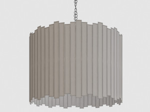 grayson drum chandelier 3D Model