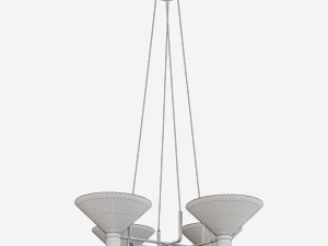 lauriston 4-light pendant 3D 模型