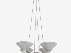 lauriston 4-light pendant 3D Model