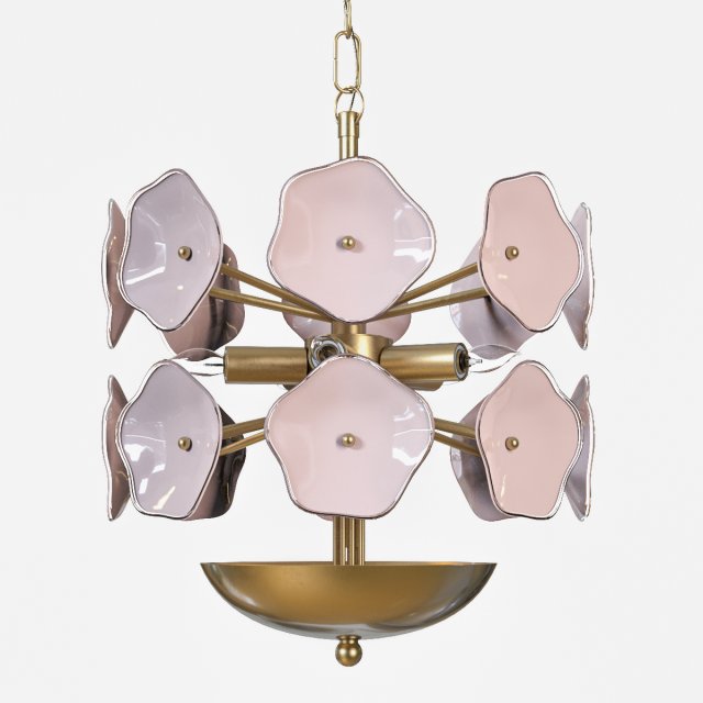 leighton small chandelier Modello 3D .c4d .max .obj .3ds .fbx .stl .blend 